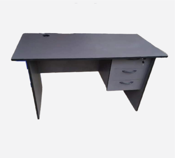 1.2M Wooden Office Desk with 3 Drawers