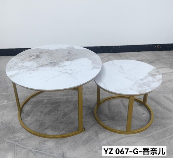 Marble 2in1 Nesting Coffee Table