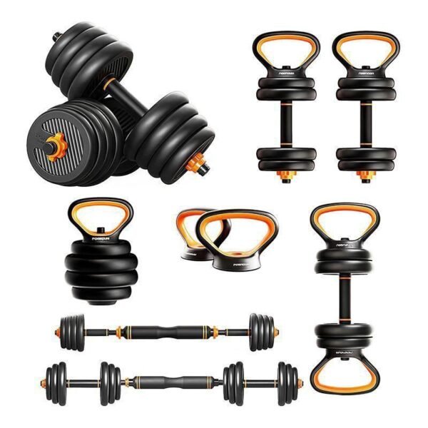 50KG 6 in 1 Kettlebell / Barbell Set