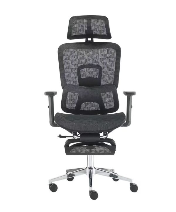 Executive Ergonomic Chair with Headrest & Footrest