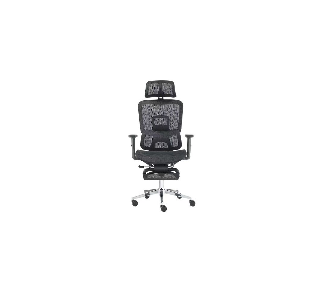 excutive with footrest Ergonomic Office Chair with Headrest & Retractable Footrest - Image 1