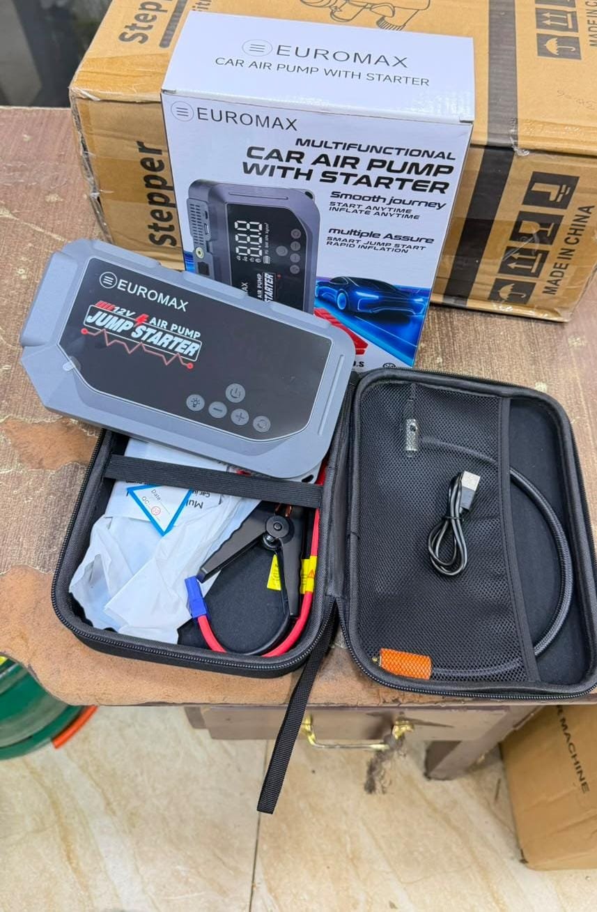 jumpstarter Car Jump Starter Kit with Inflator - Image 1