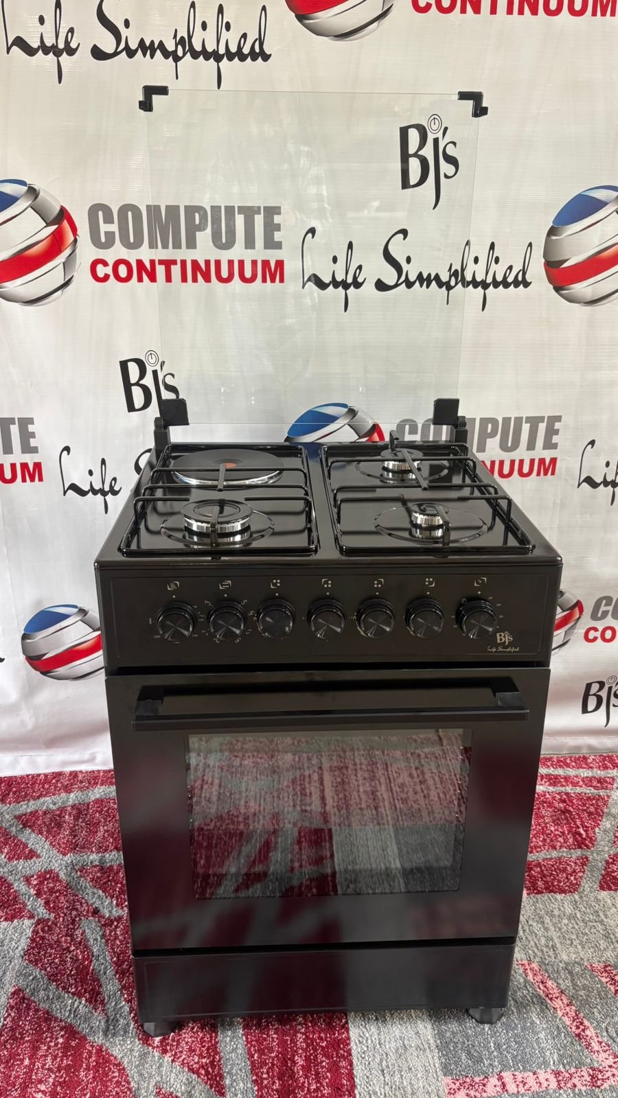 premium 60x60 BJS Prime Series – Premium 60×60 Cooker 3+1 With Turbo Fan - Image 1