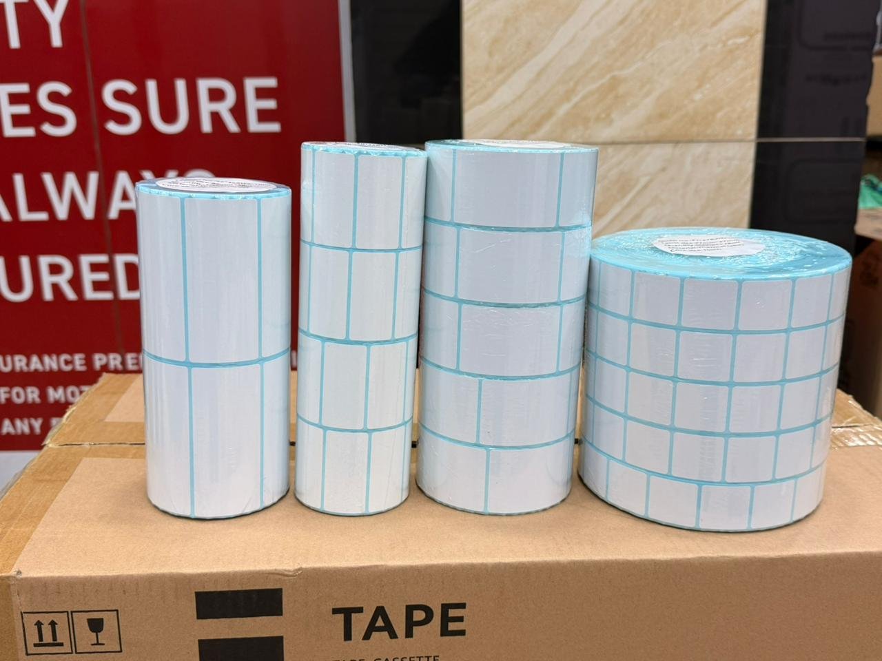roll Label Roll 50 by 25mm 1000pcs/roll - Image 1