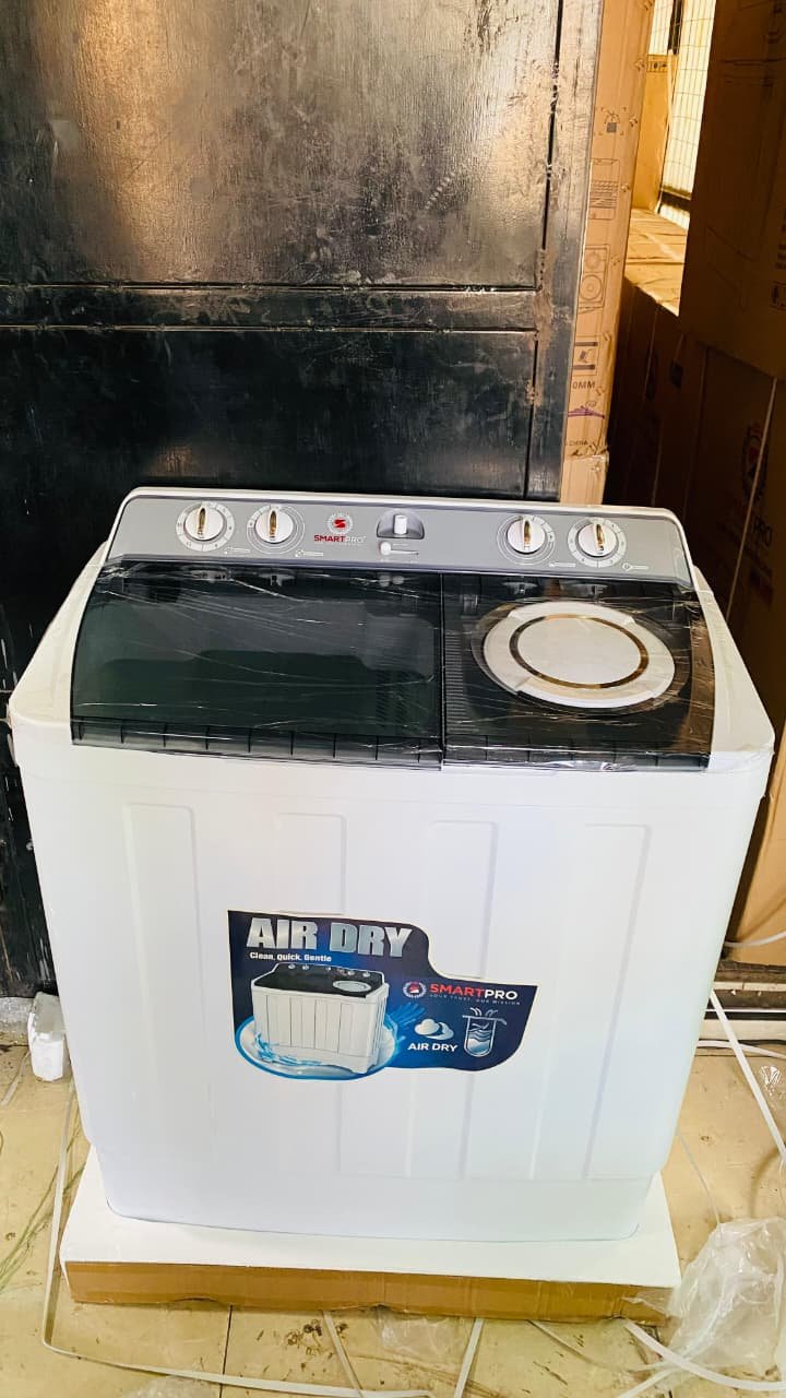 smartpro 13kg Smartpro 13KG Twin Tub Semi Automatic Washing Machine - Image 1