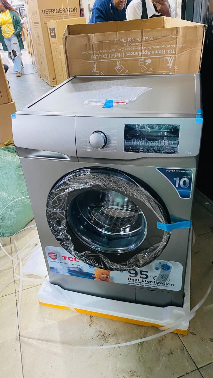 tcl 12kg TCL Washing Machine 12KG P612FLG - Image 1